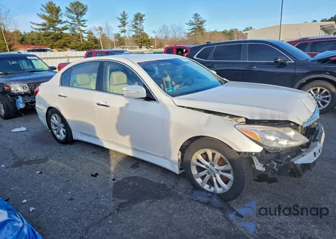 2013 Hyundai Genesis 3.8L z USA, uszkodzony, nr VIN KMHGC4DDXDU245716